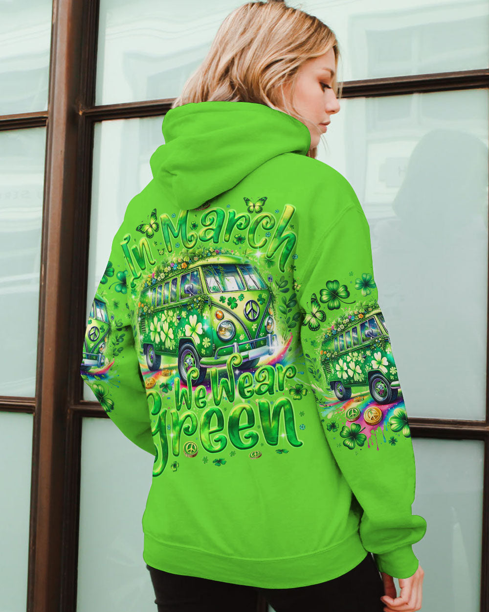 IN MARCH WE WEAR GREEN PATRICK'S DAY ALL OVER PRINT - TY0401241