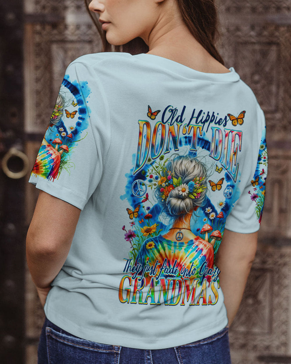 OLD HIPPIES ALL OVER PRINT - TY0412232
