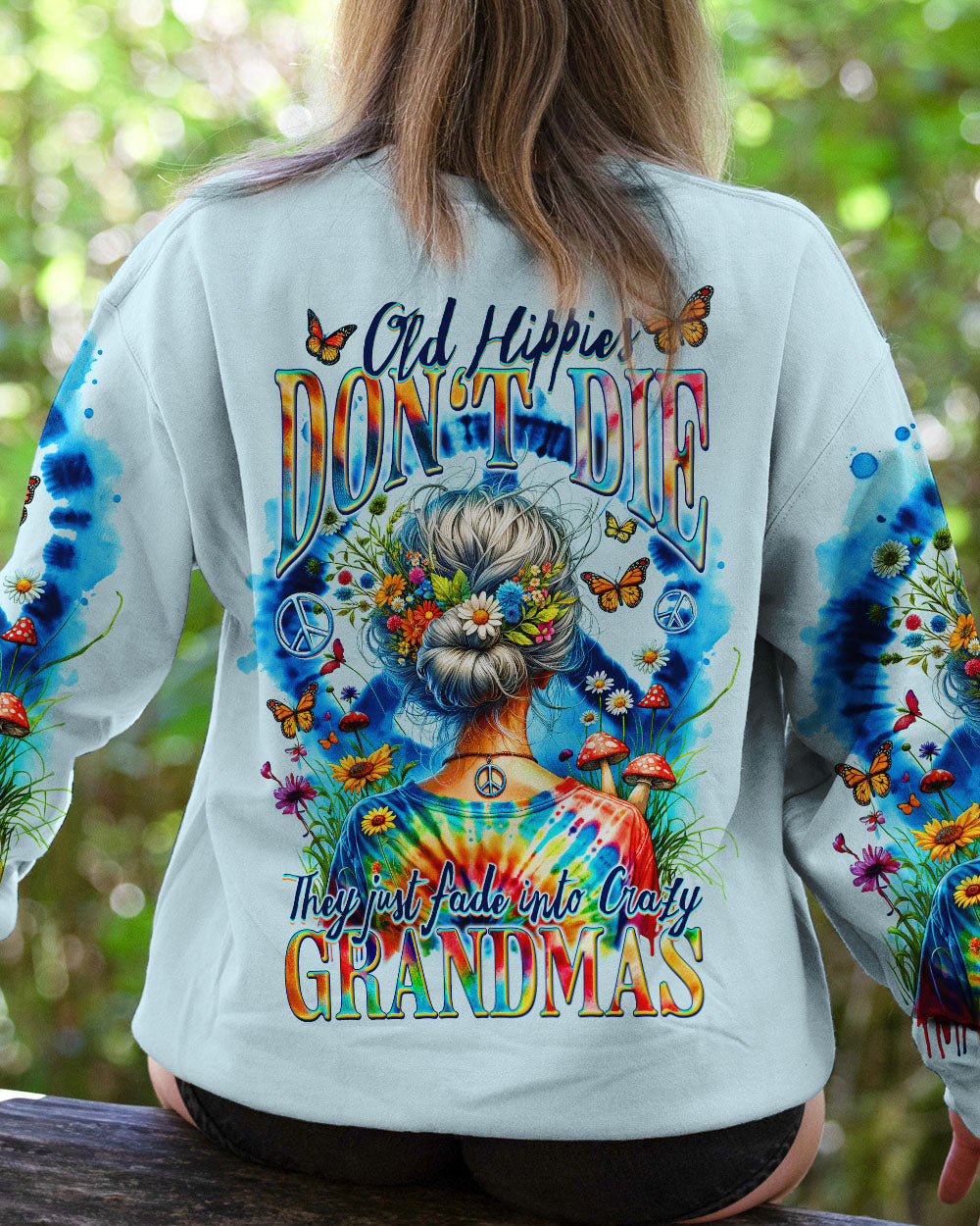 OLD HIPPIES ALL OVER PRINT - TY0412232