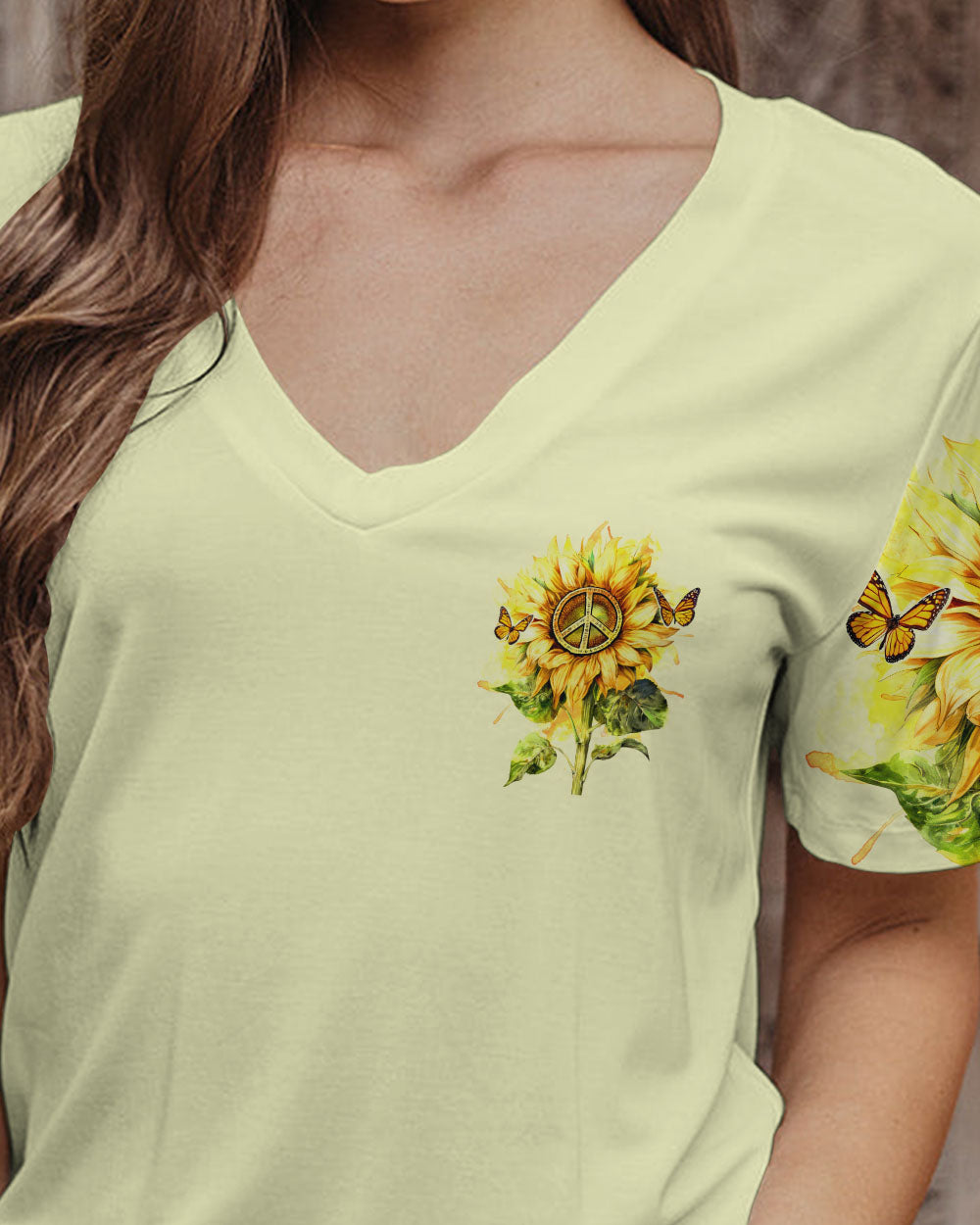 ALL YOU CAN DO IS YOUR BEST SUNFLOWER ALL OVER PRINT - TY0501241