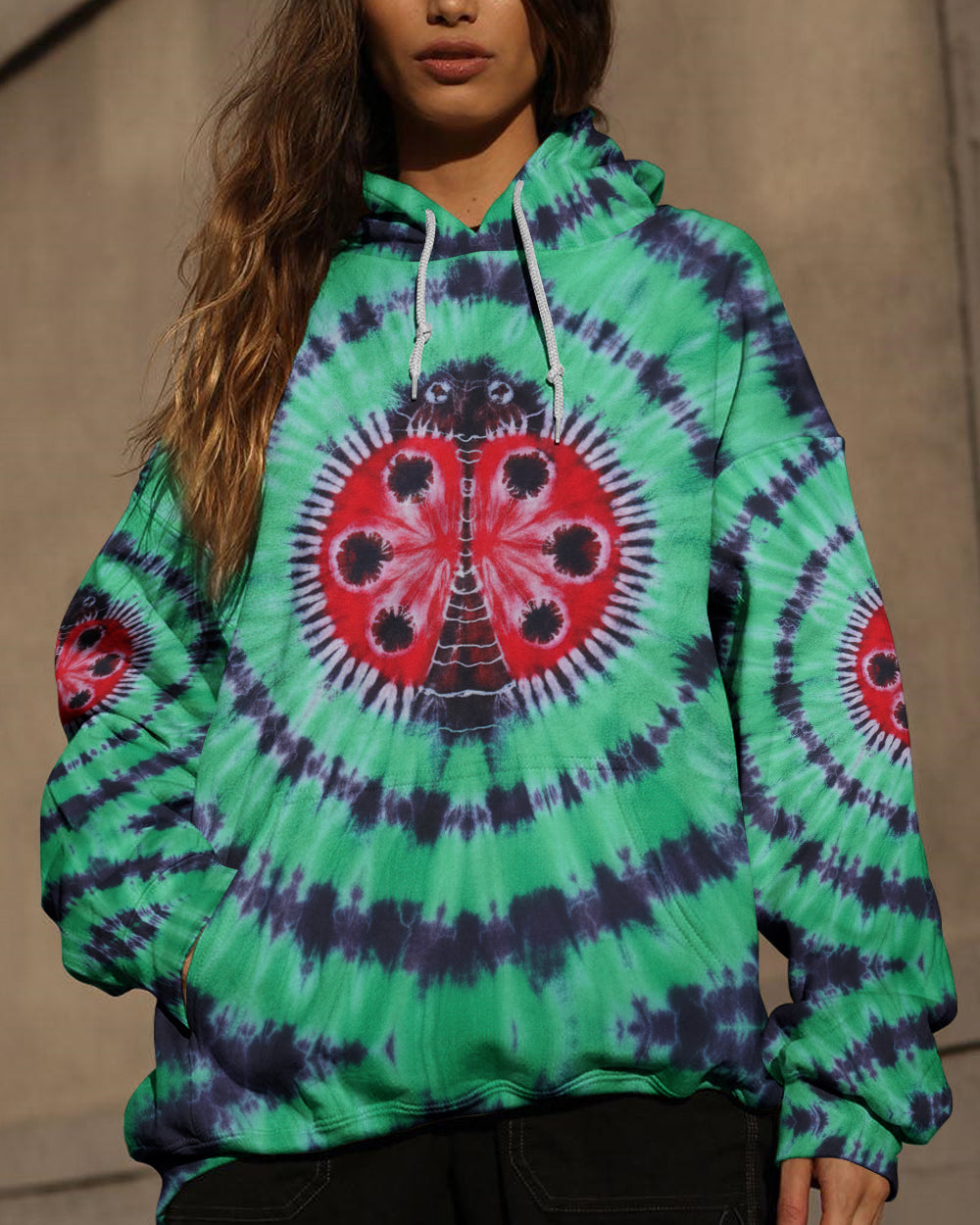 GREEN AURA LADYBUG ALL OVER PRINT - TY0501261