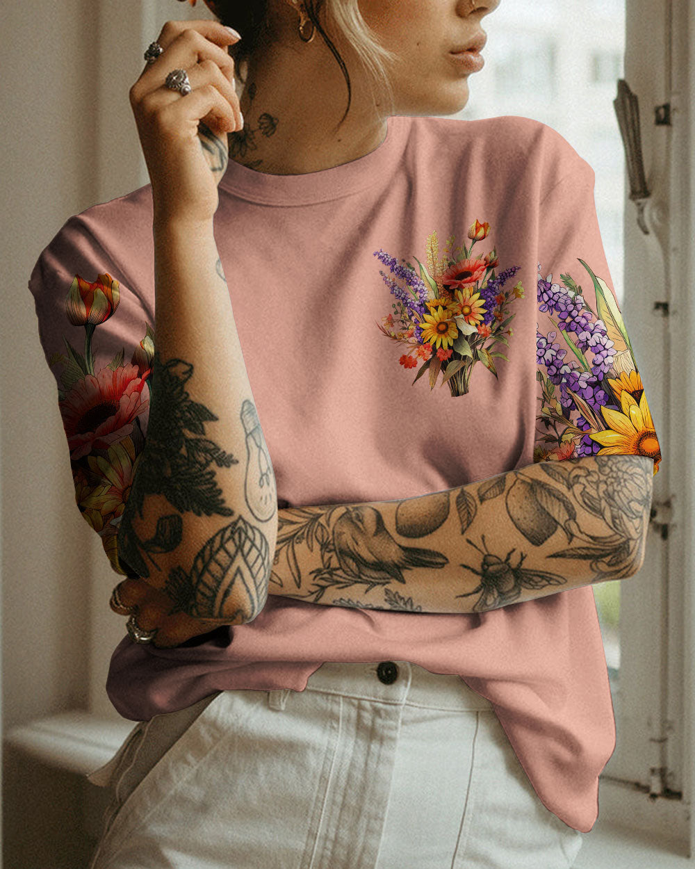 HER SOUL IS MADE OF WILDFLOWERS ALL OVER PRINT - TY0507231