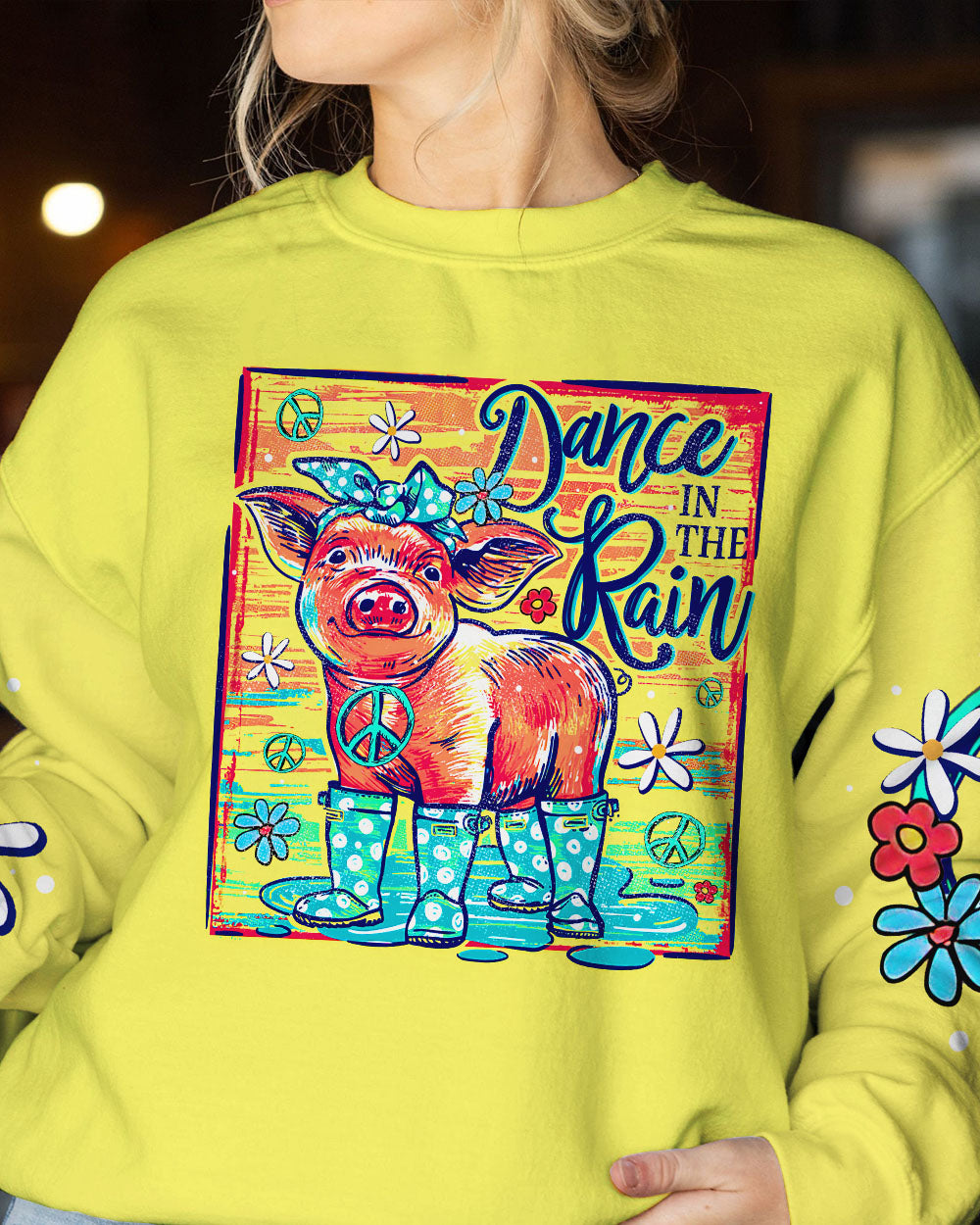 DANCE IN THE RAIN PIG ALL OVER PRINT - TY0507232
