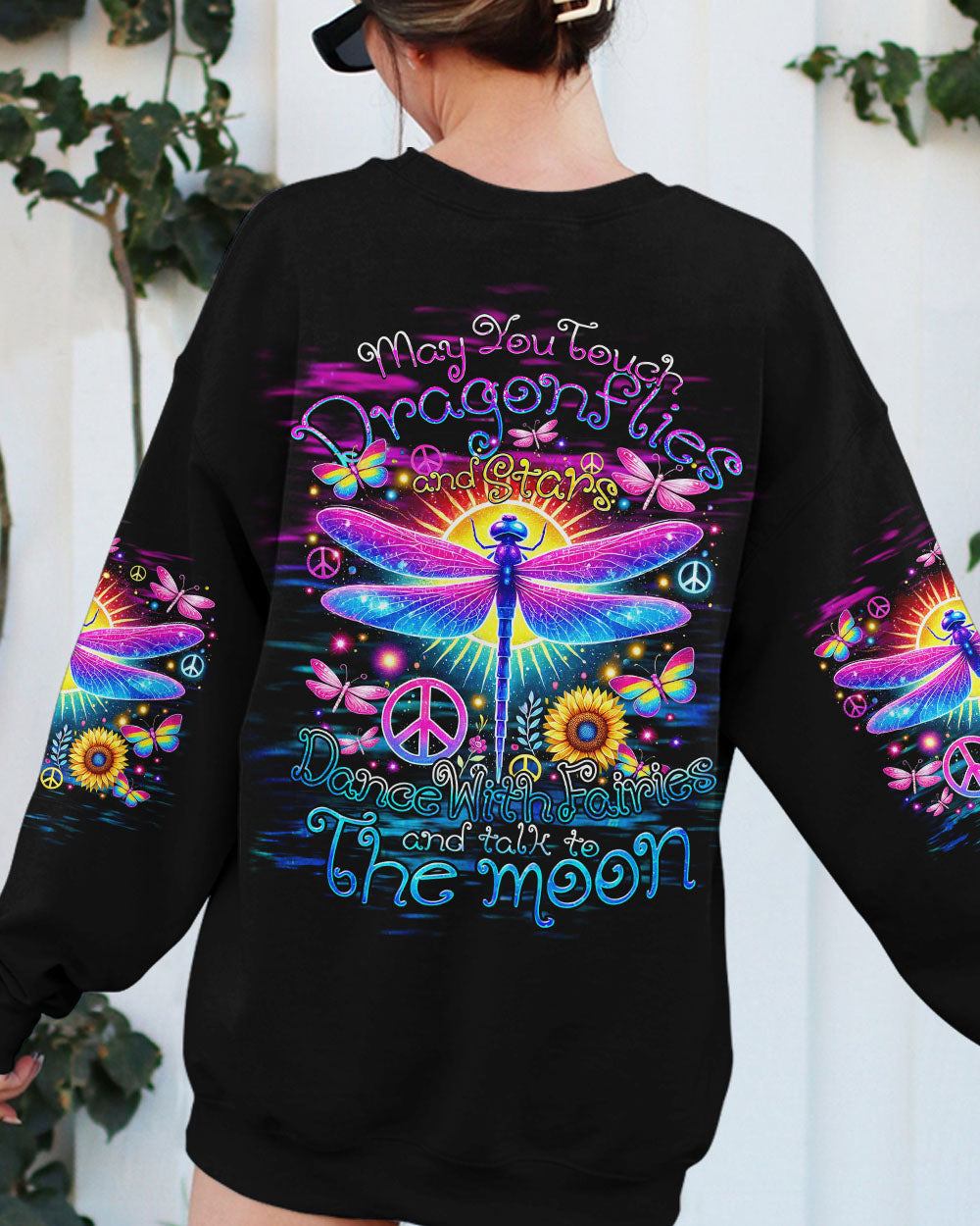 MAY YOU TOUCH DRAGONFLIES ALL OVER PRINT - TY0507241