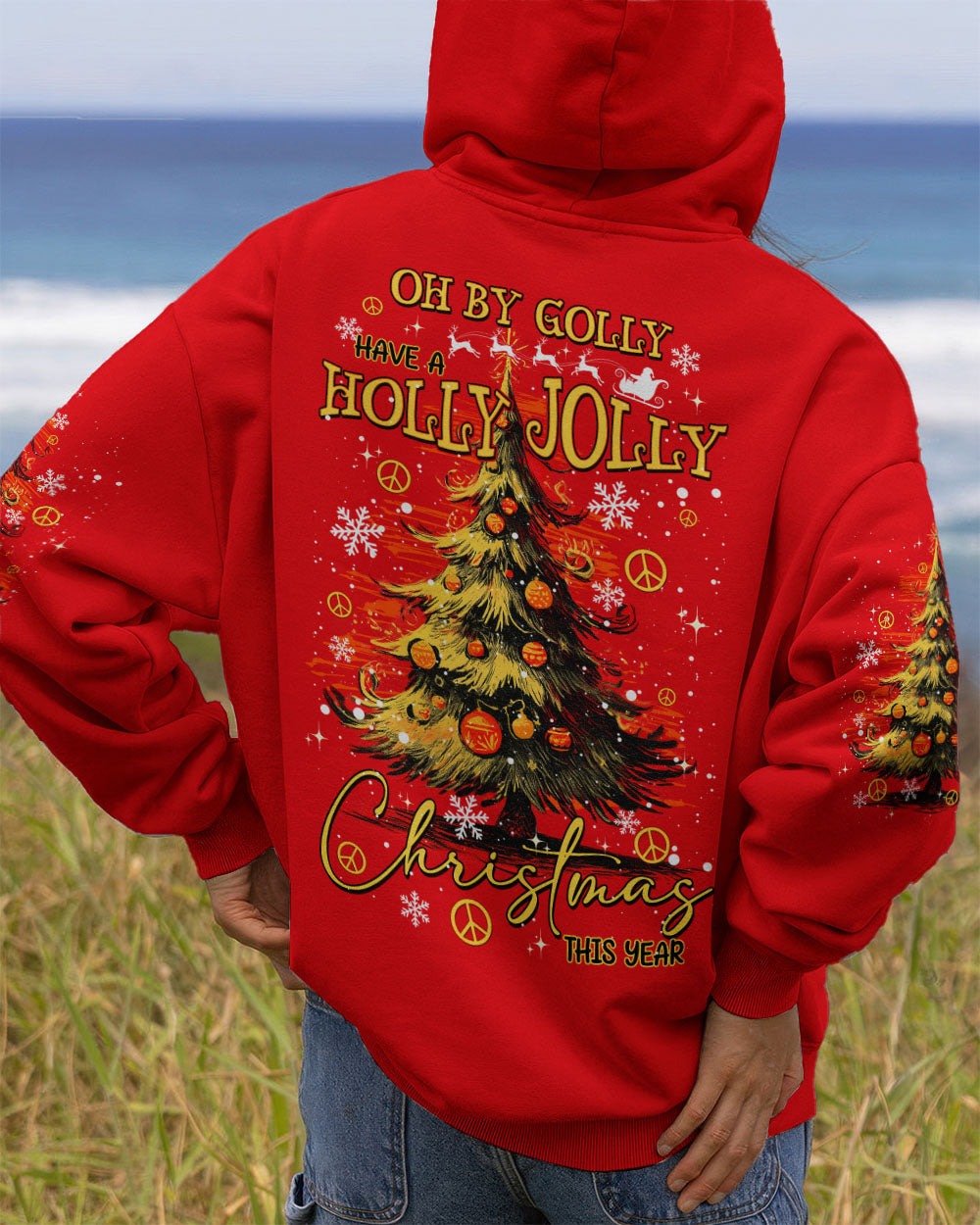 OH BY GOLLY CHRISTMAS ALL OVER PRINT - TY0511252