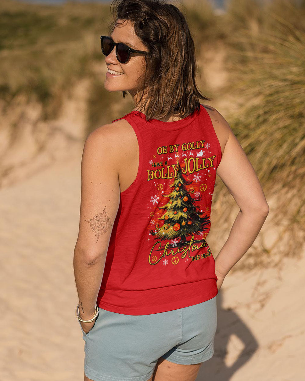 OH BY GOLLY CHRISTMAS ALL OVER PRINT - TY0511252