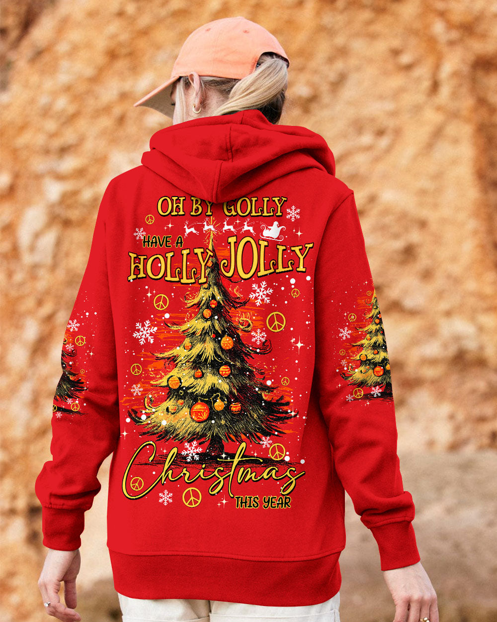 OH BY GOLLY CHRISTMAS ALL OVER PRINT - TY0511252