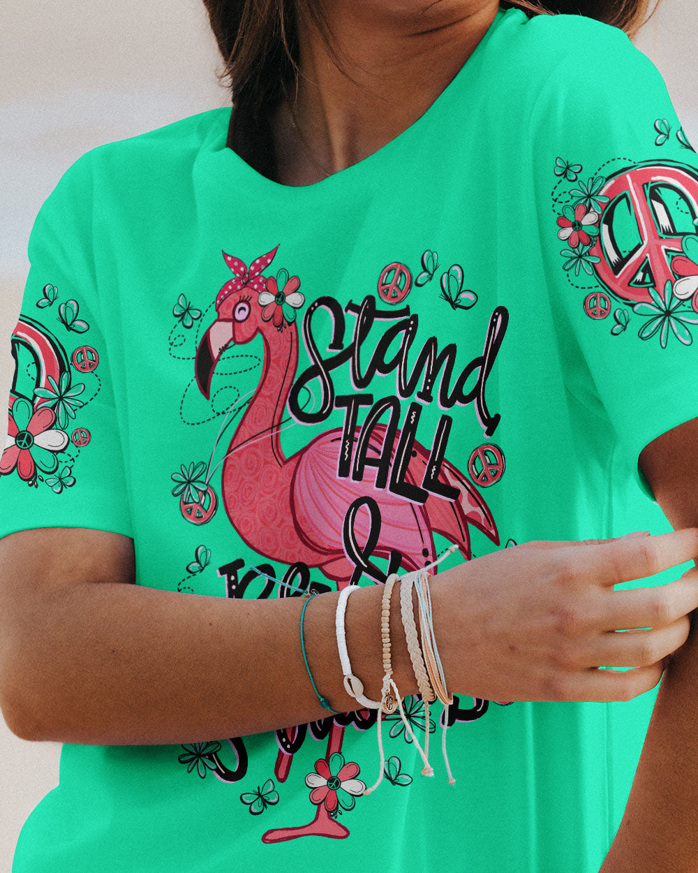 BE FABULOUS FLAMINGO ALL OVER PRINT - TY0607231
