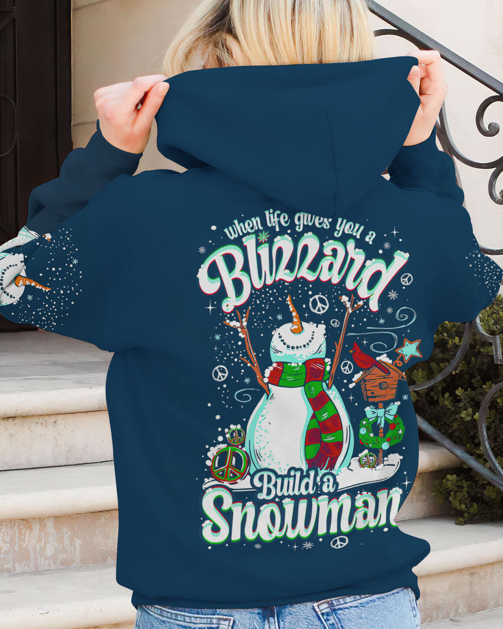 GIVES YOU A BLIZZARD CHRISTMAS HOLIDAY ALL OVER PRINT - TY07092313