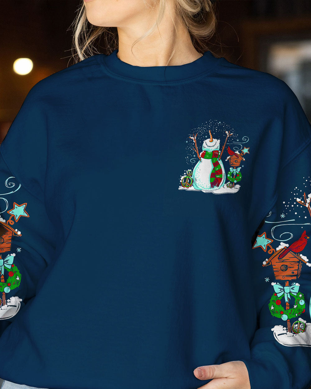 GIVES YOU A BLIZZARD CHRISTMAS HOLIDAY ALL OVER PRINT - TY07092313