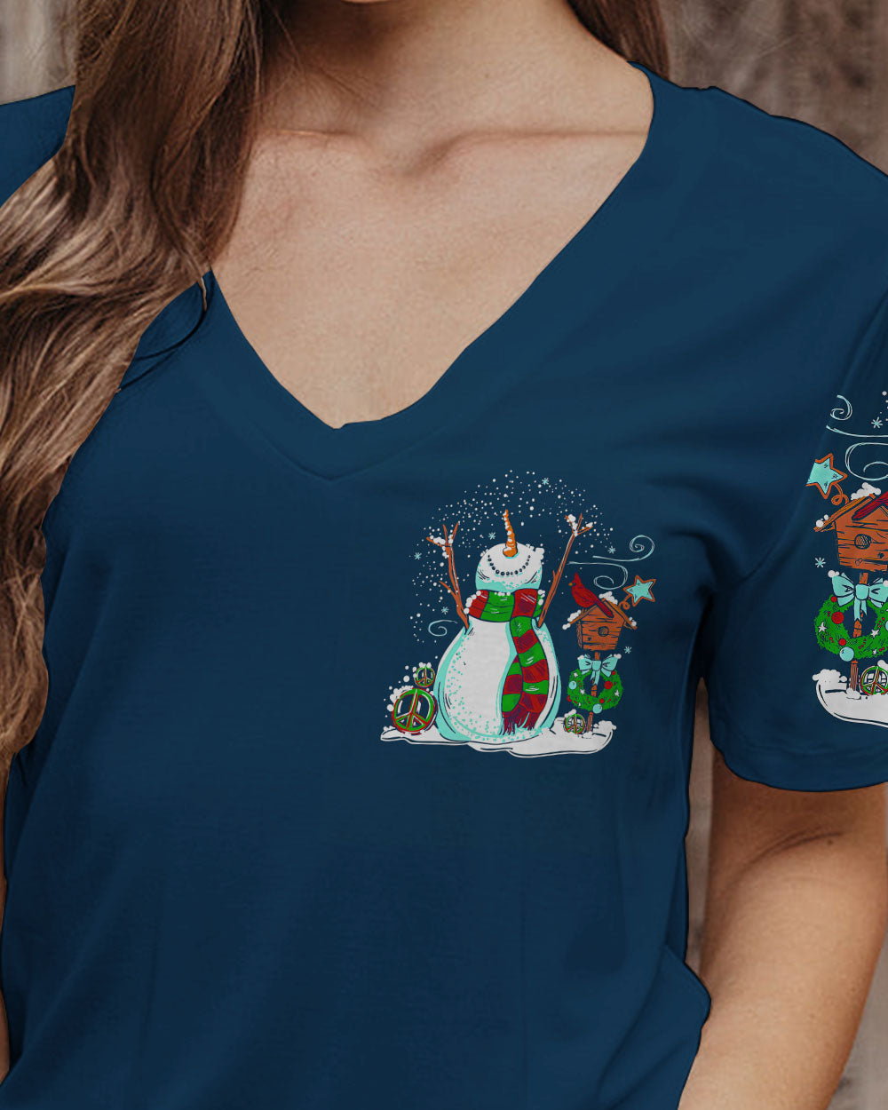 GIVES YOU A BLIZZARD CHRISTMAS HOLIDAY ALL OVER PRINT - TY07092313