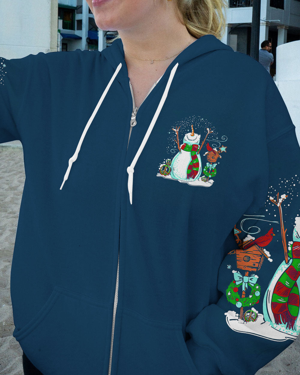 GIVES YOU A BLIZZARD CHRISTMAS HOLIDAY ALL OVER PRINT - TY07092313