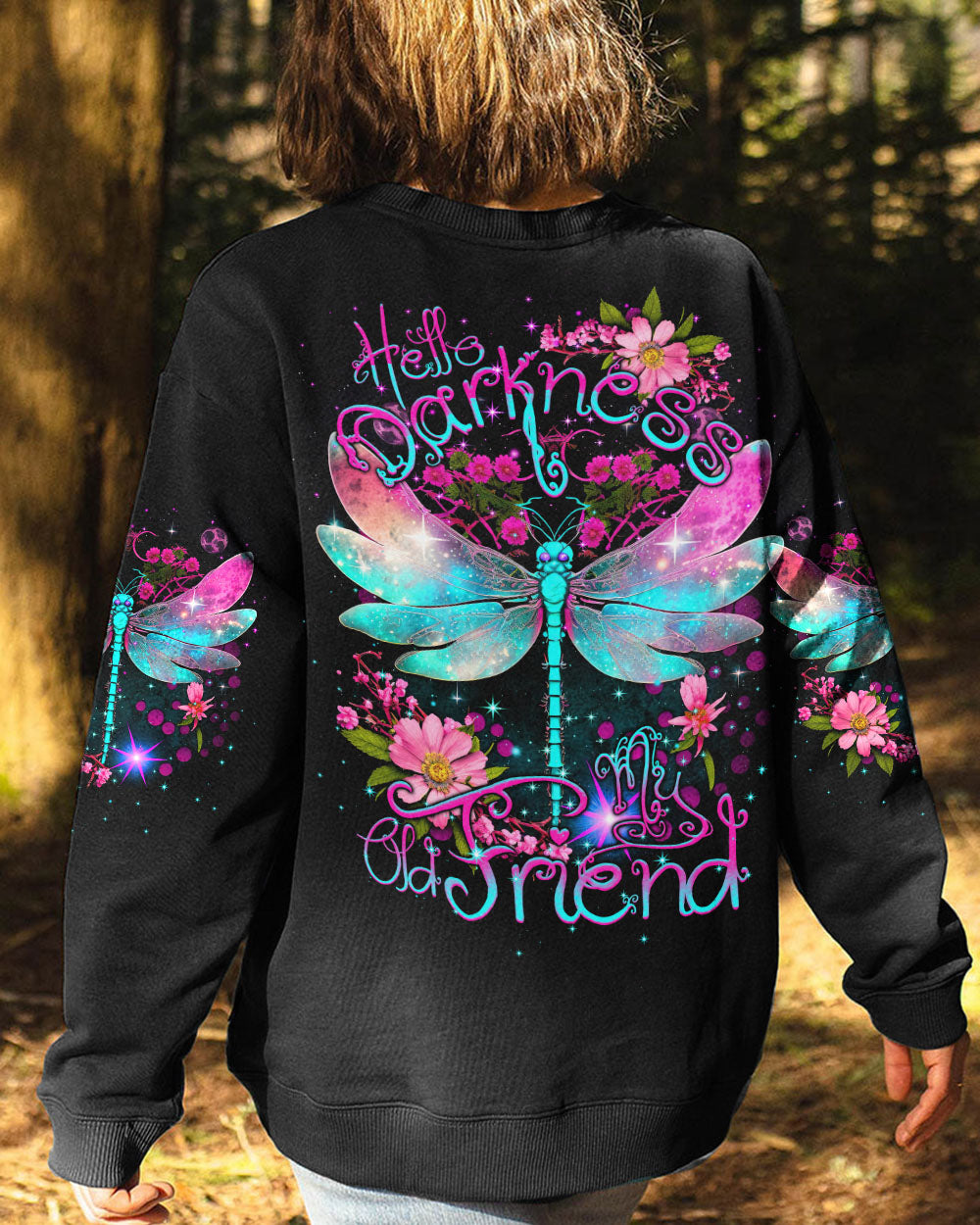 HELLO DARKNESS MY OLD FRIEND ALL OVER PRINT - TY0710232