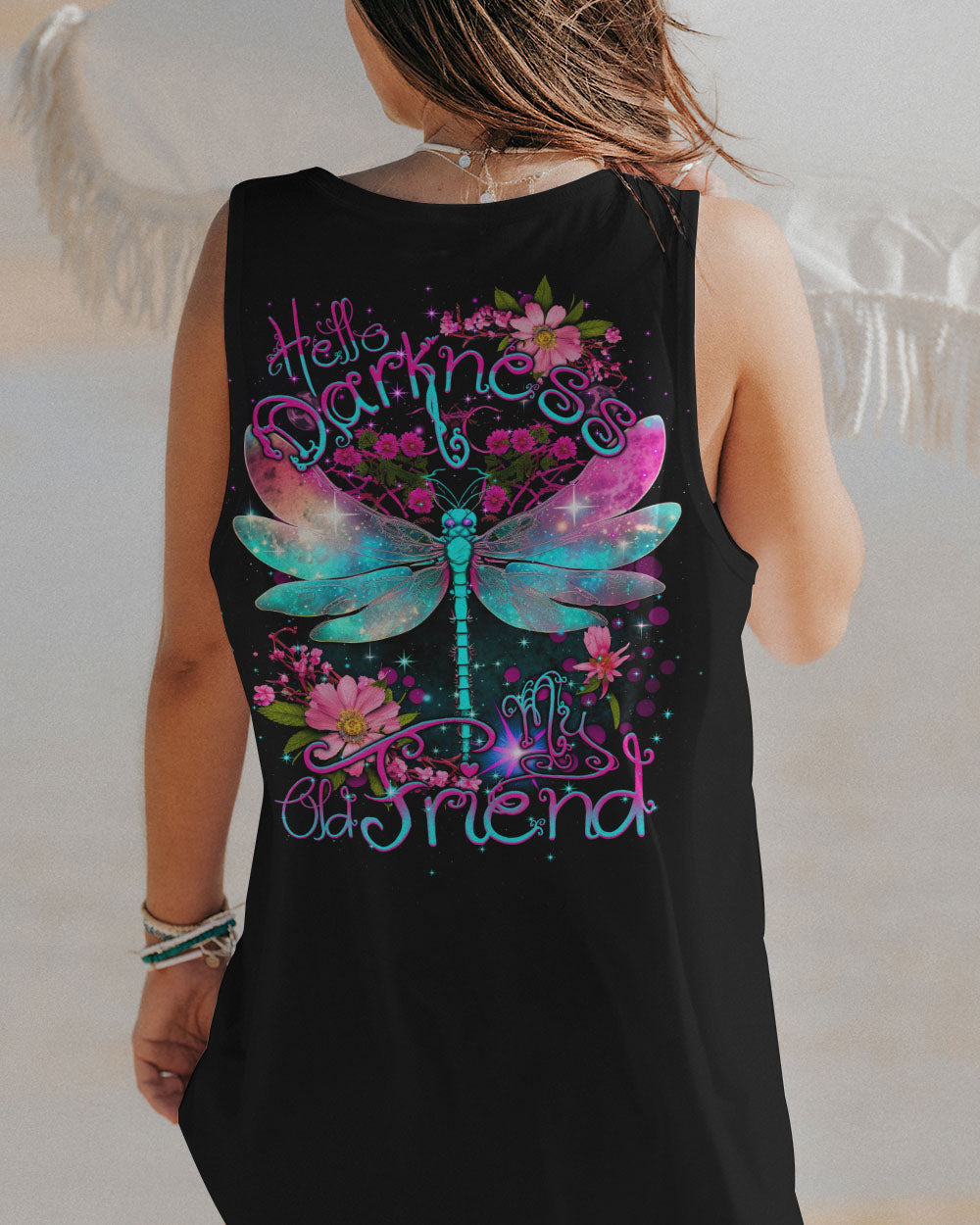 HELLO DARKNESS MY OLD FRIEND ALL OVER PRINT - TY0710232