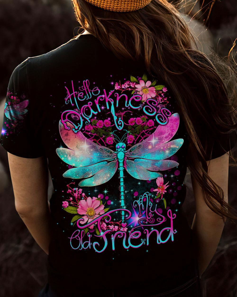HELLO DARKNESS MY OLD FRIEND ALL OVER PRINT - TY0710232