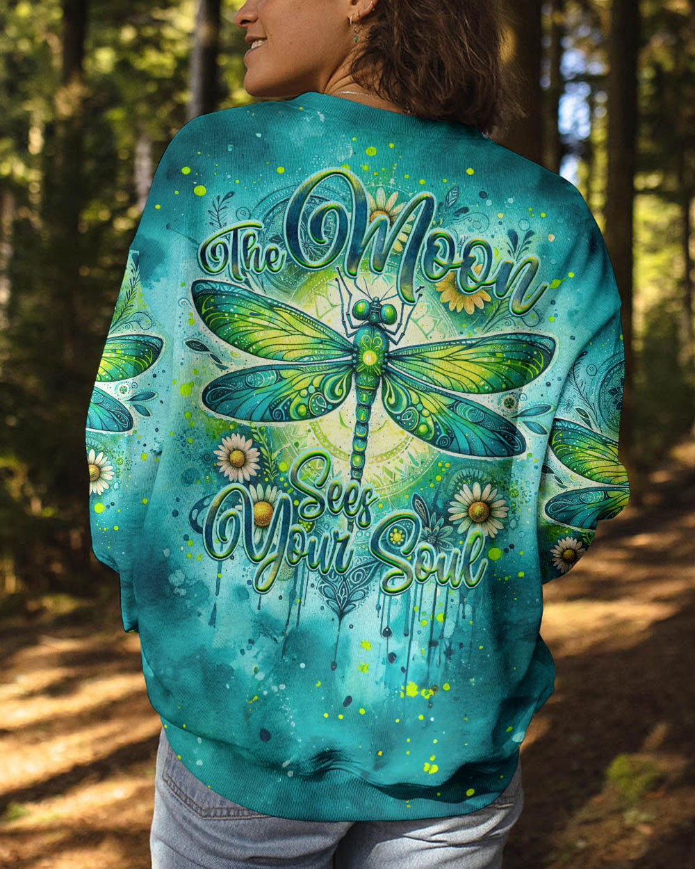 THE MOON SEES YOUR SOUL DRAGONFLY ALL OVER PRINT - TY0712232