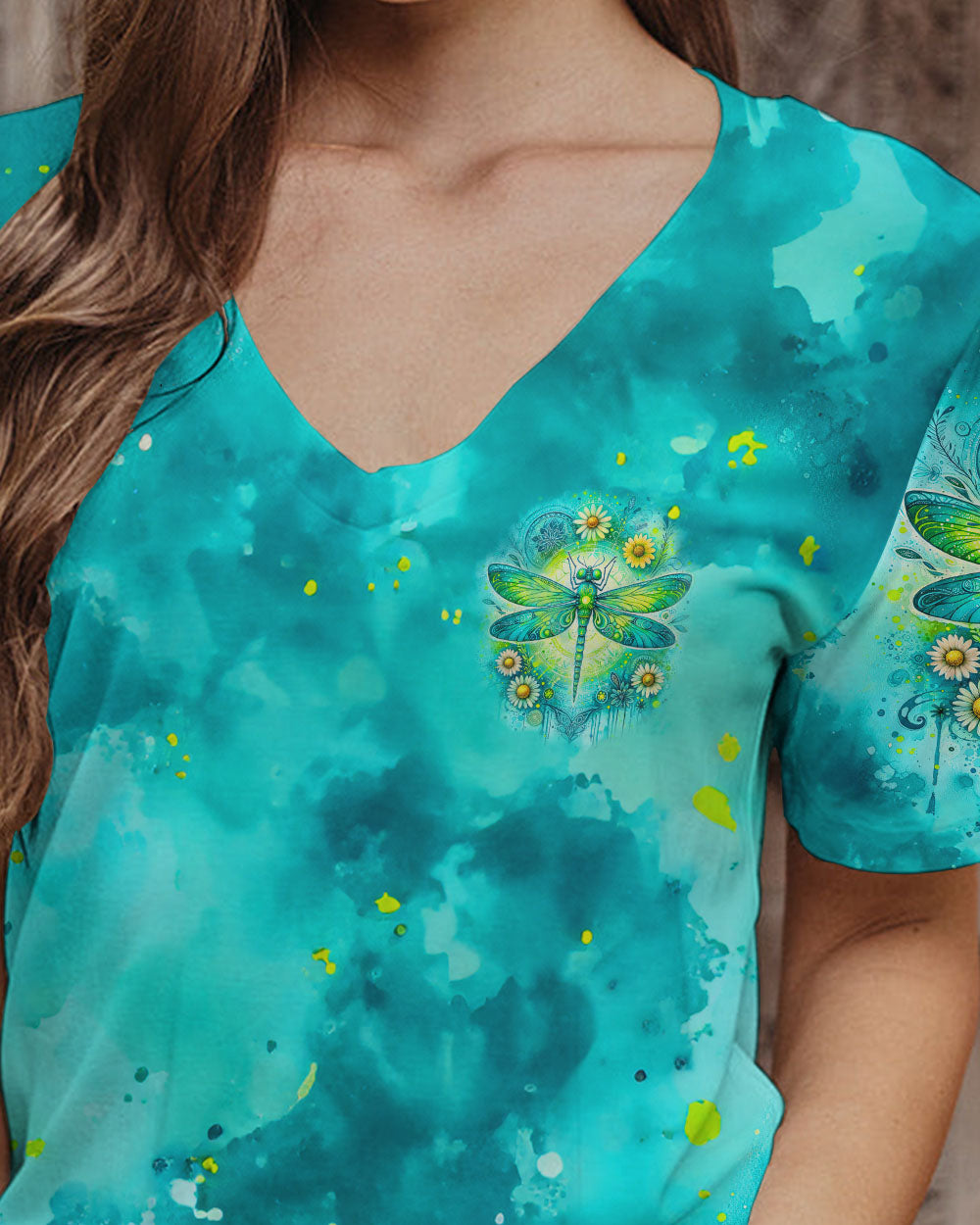 THE MOON SEES YOUR SOUL DRAGONFLY ALL OVER PRINT - TY0712232