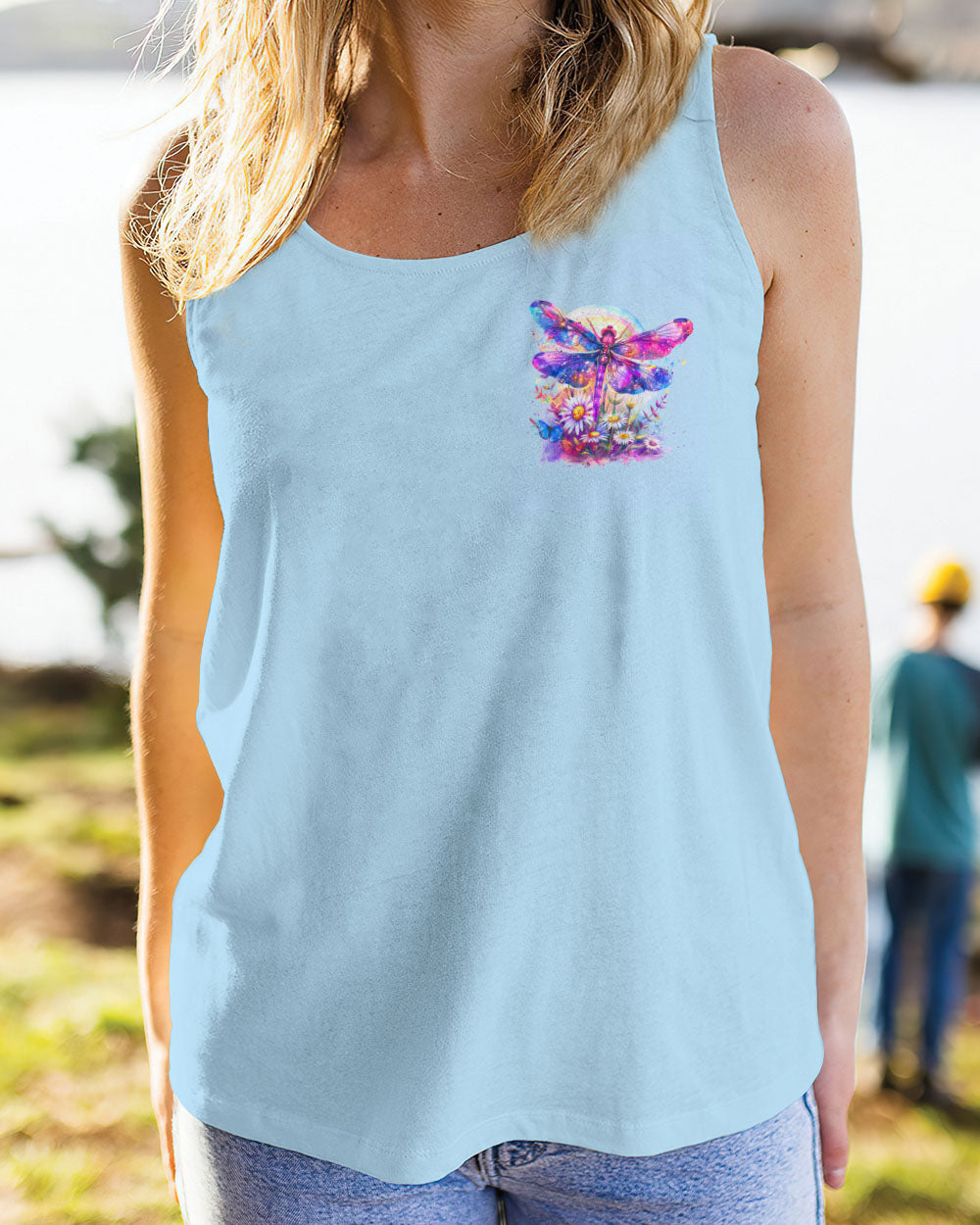 EVERYTHING WILL BE OKAY DRAGONFLY ALL OVER PRINT - TY0803242