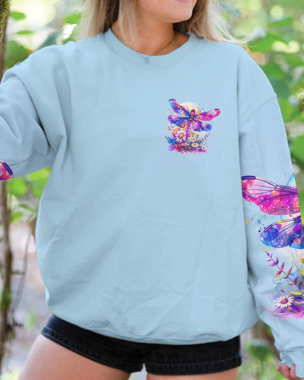 EVERYTHING WILL BE OKAY DRAGONFLY ALL OVER PRINT - TY0803242