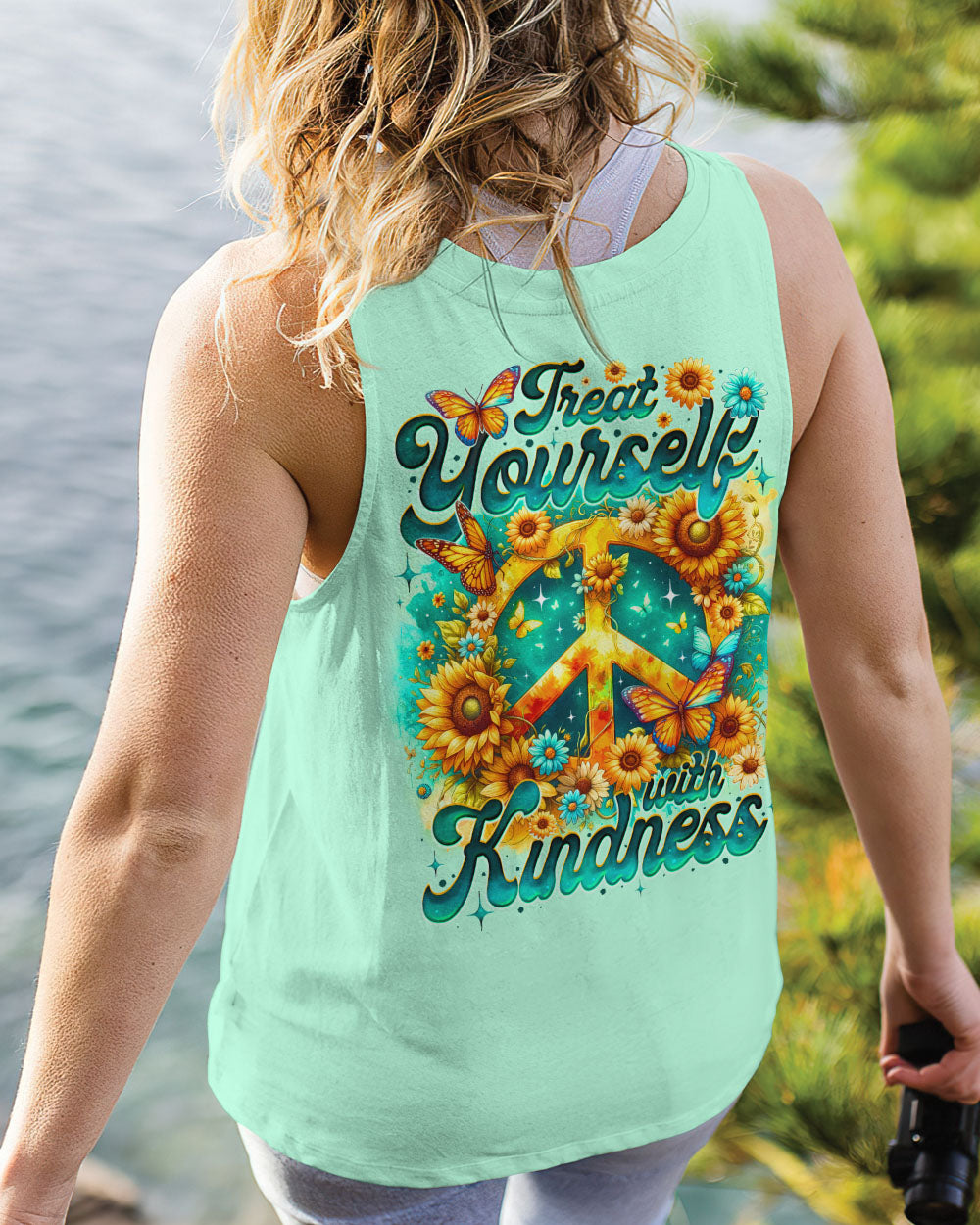 TREAT YOURSELF WITH KINDNESS ALL OVER PRINT - TY0905243