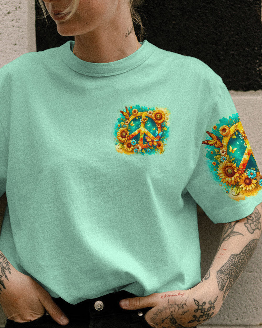 TREAT YOURSELF WITH KINDNESS ALL OVER PRINT - TY0905243