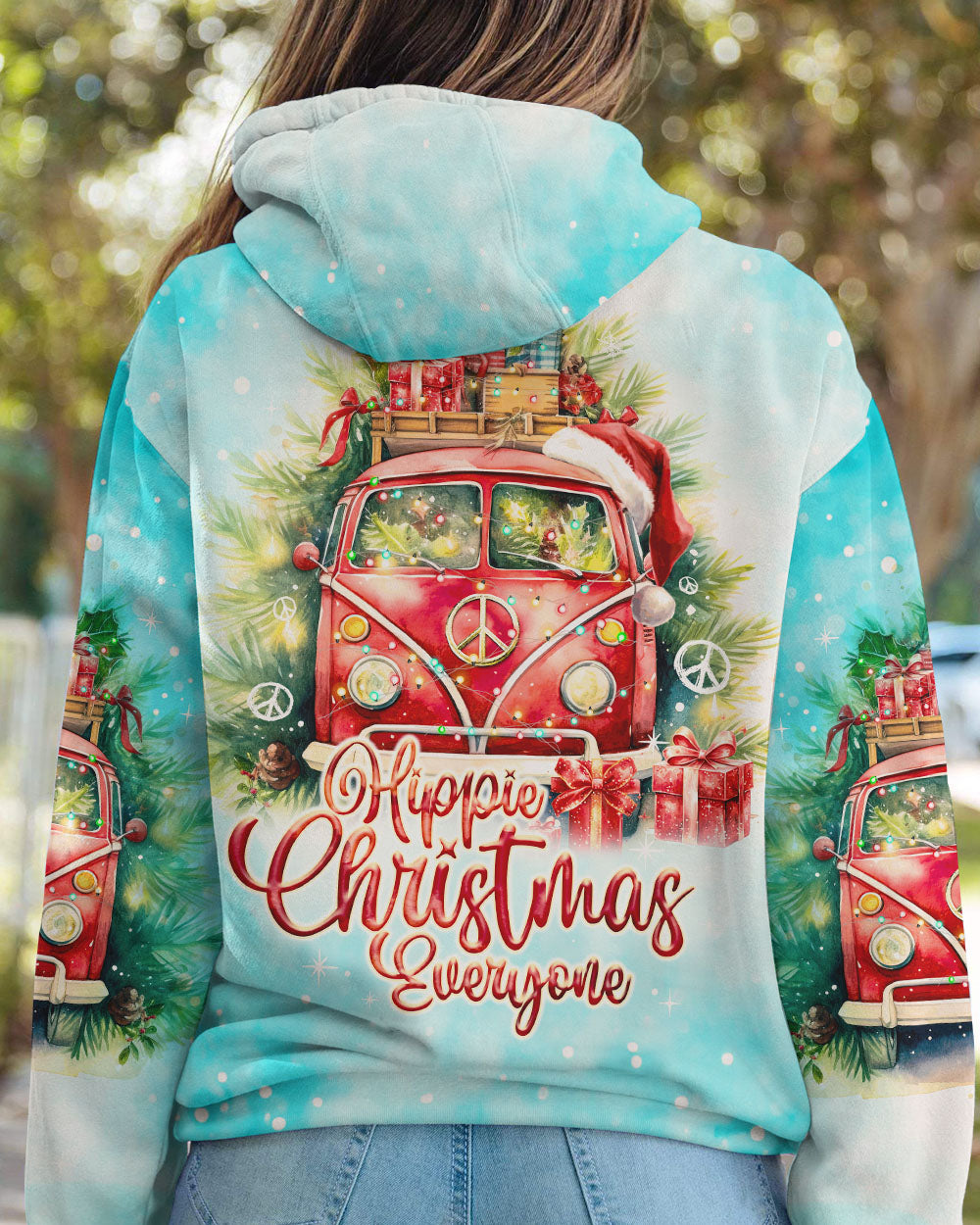 HIPPIE CHRISTMAS ALL OVER PRINT - TY0909231