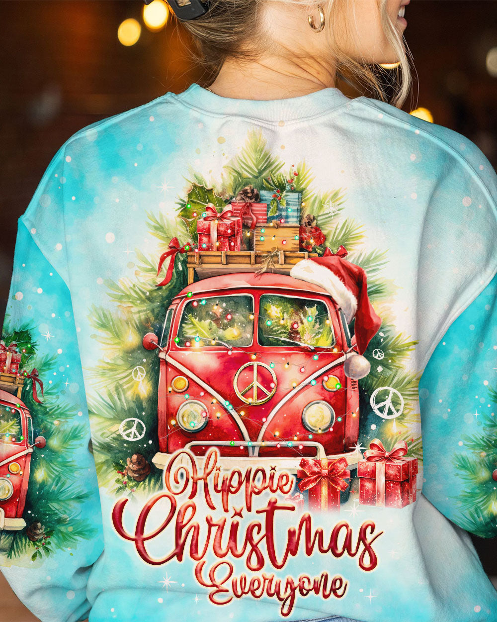 HIPPIE CHRISTMAS ALL OVER PRINT - TY0909231