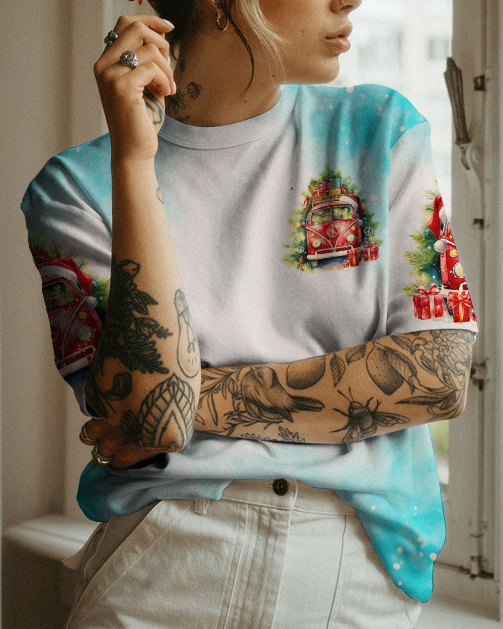 HIPPIE CHRISTMAS ALL OVER PRINT - TY0909231