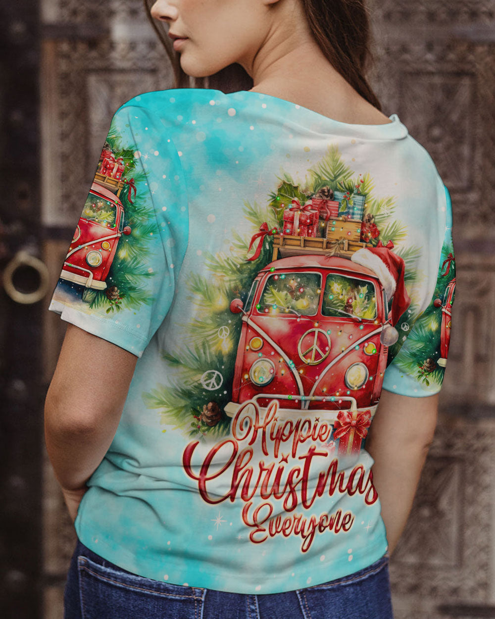 HIPPIE CHRISTMAS ALL OVER PRINT - TY0909231