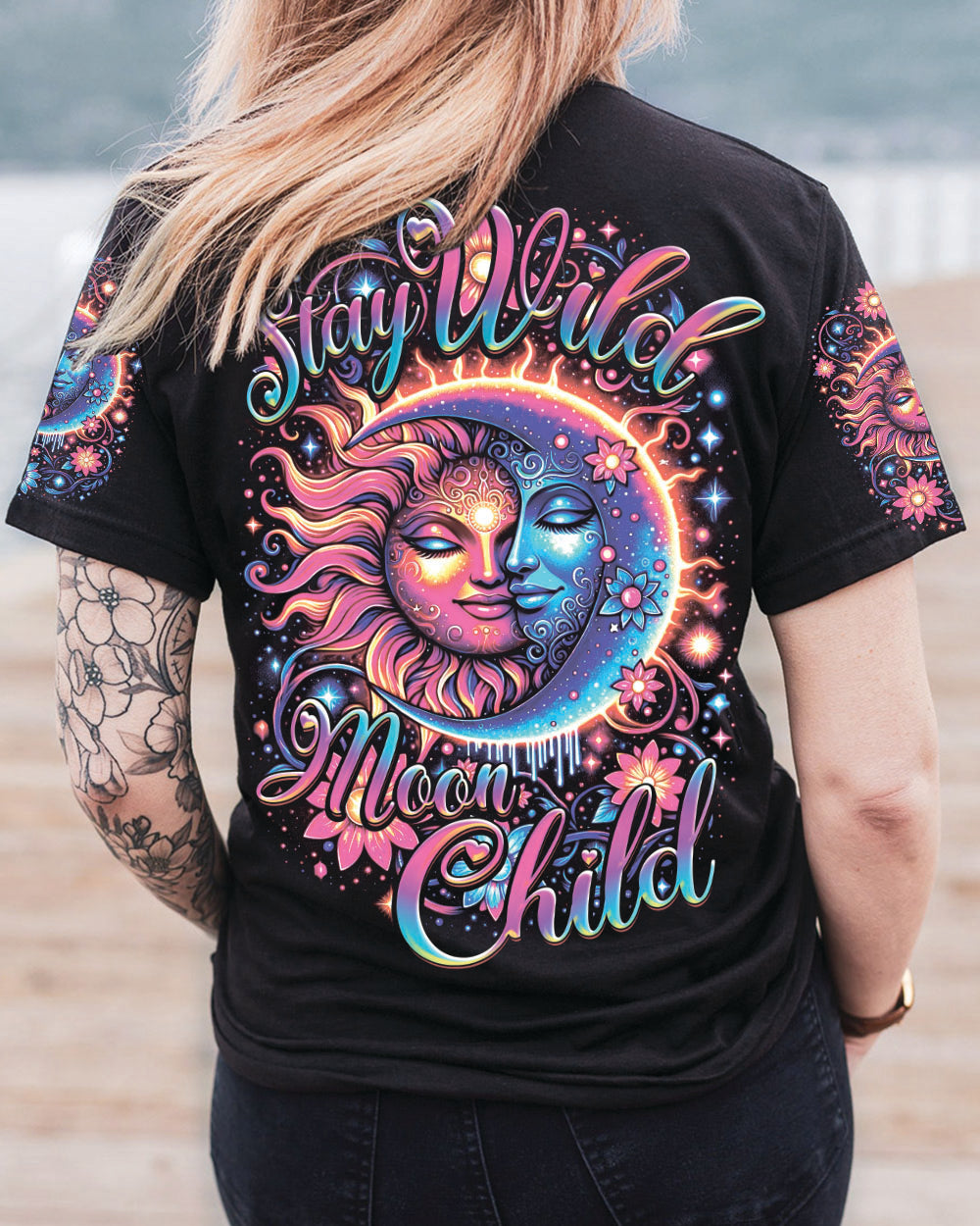 STAY WILD MOON CHILD ALL OVER PRINT - TY1001241