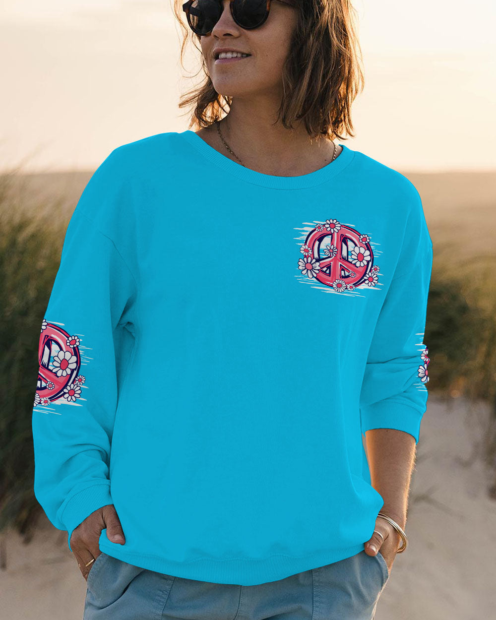 STAND OUT FROM THE FLOCK FLAMINGOS ALL OVER PRINT - TY1007241