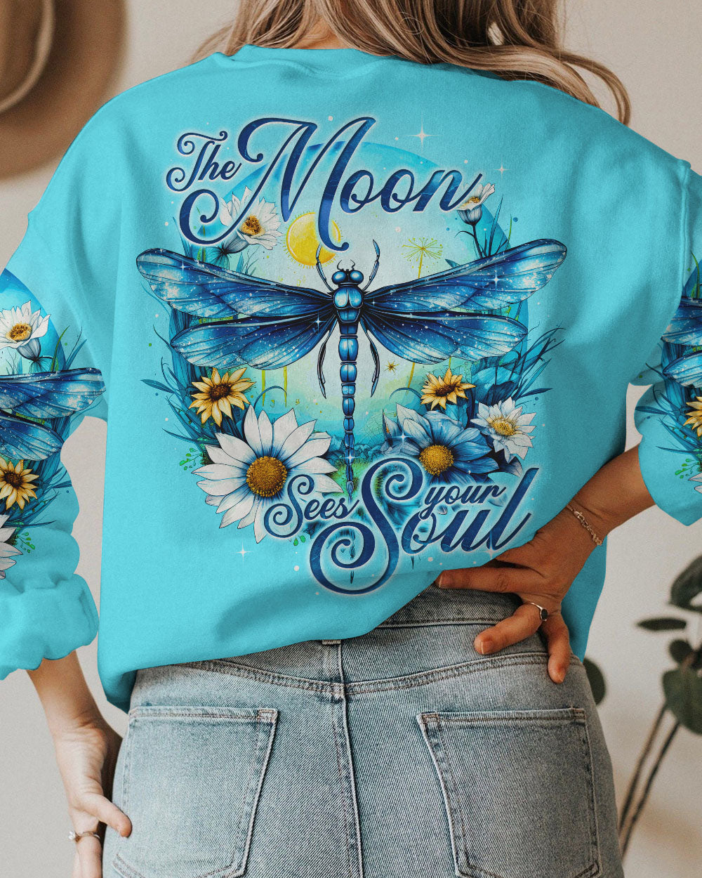 THE MOON SEES YOUR SOUL DRAGONFLY ALL OVER PRINT - TY1109232