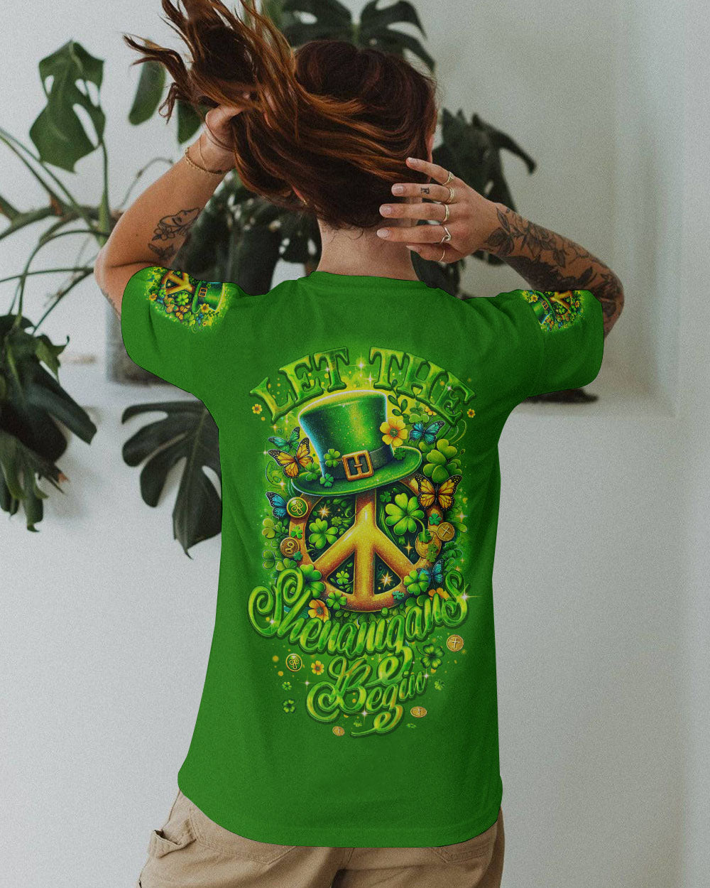 LET THE SHENANIGANS BEGIN PATRICK'S DAY ALL OVER PRINT - TY1201241
