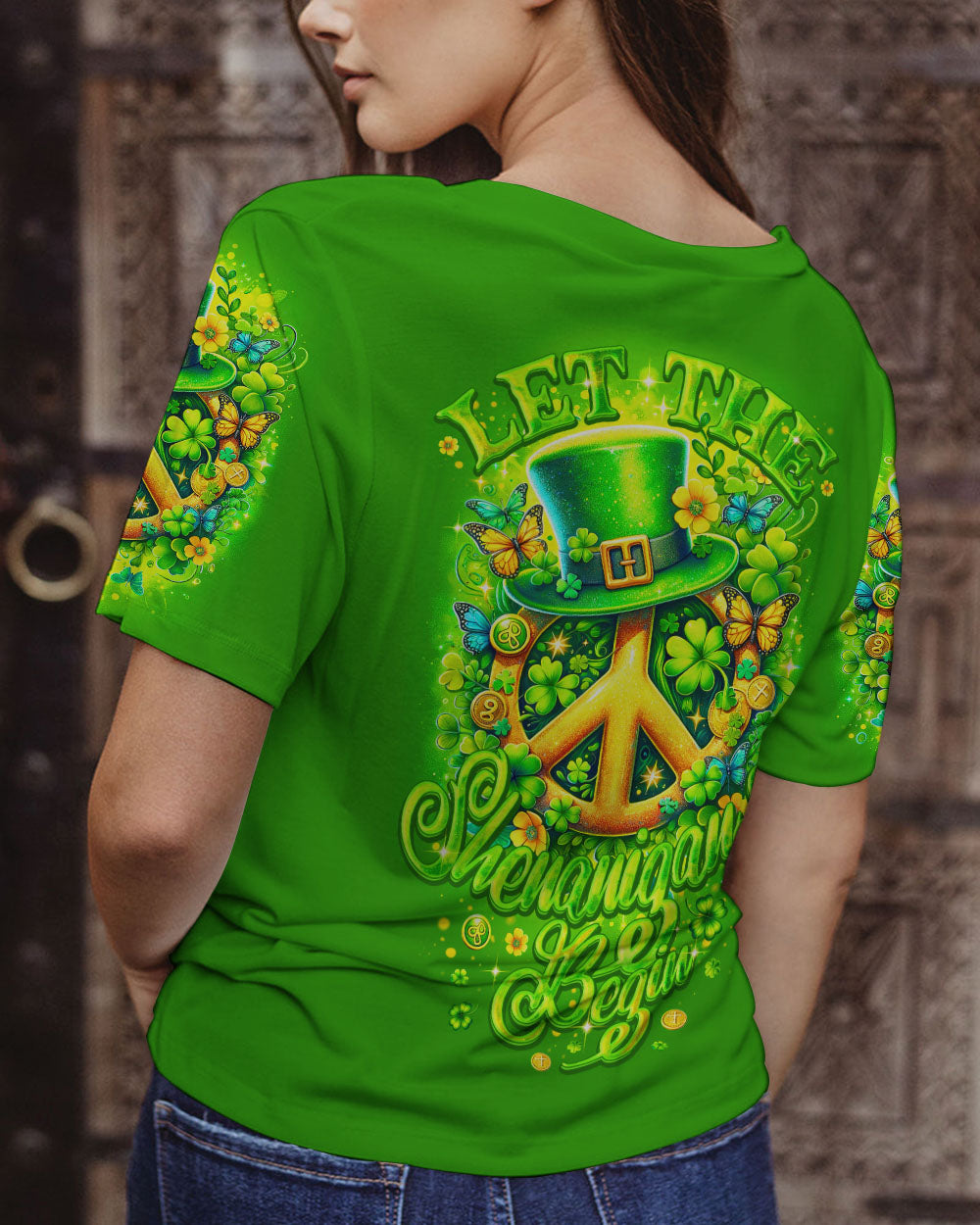 LET THE SHENANIGANS BEGIN PATRICK'S DAY ALL OVER PRINT - TY1201241