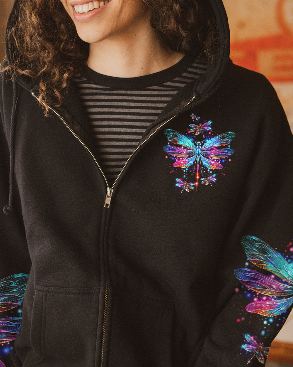 ALWAYS LOVED DRAGONFLY ALL OVER PRINT - TY1207231