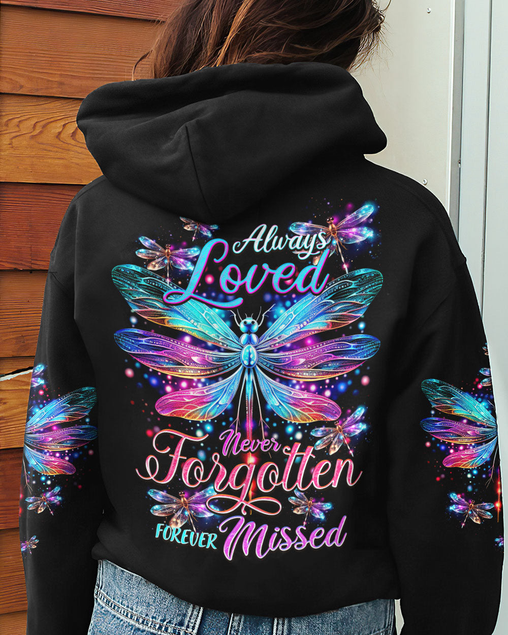 ALWAYS LOVED DRAGONFLY ALL OVER PRINT - TY1207231