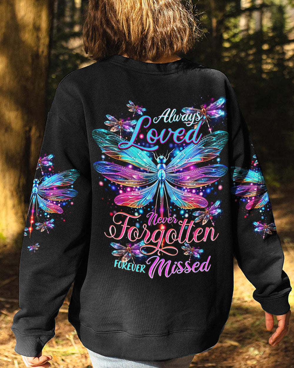 ALWAYS LOVED DRAGONFLY ALL OVER PRINT - TY1207231