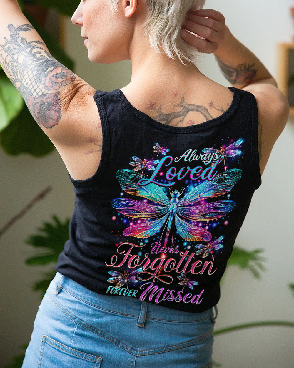ALWAYS LOVED DRAGONFLY ALL OVER PRINT - TY1207231