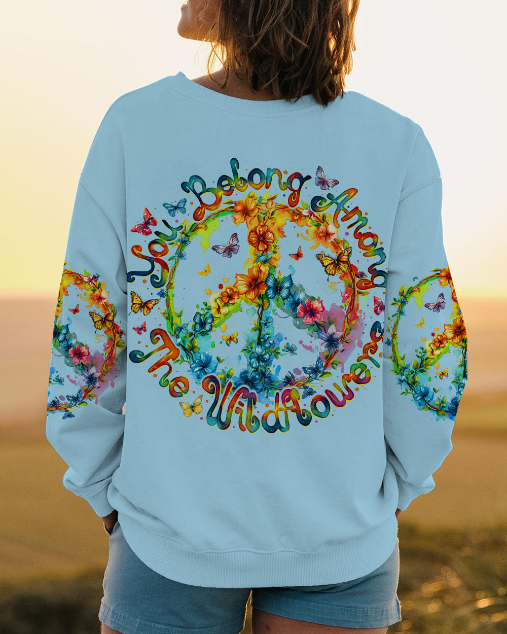 YOU BELONG AMONG THE WILDFLOWERS ALL OVER PRINT - TY1305243