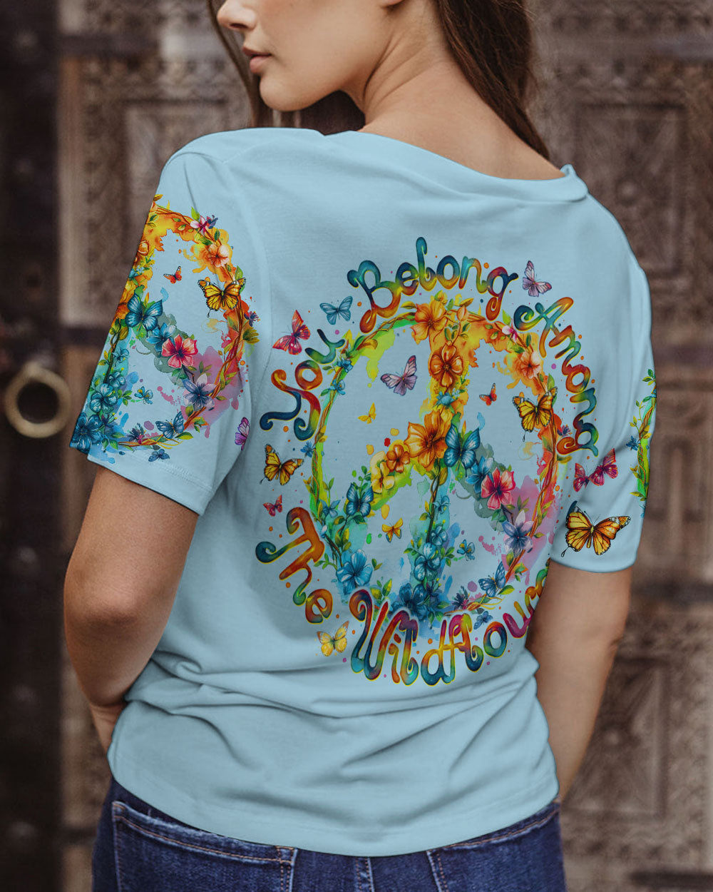 YOU BELONG AMONG THE WILDFLOWERS ALL OVER PRINT - TY1305243