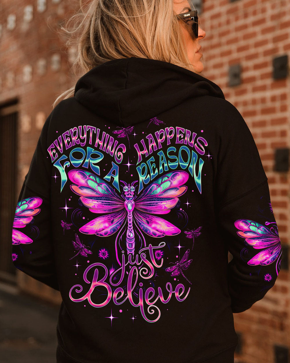 JUST BELIEVE DRAGONFLY ALL OVER PRINT - TY1407231