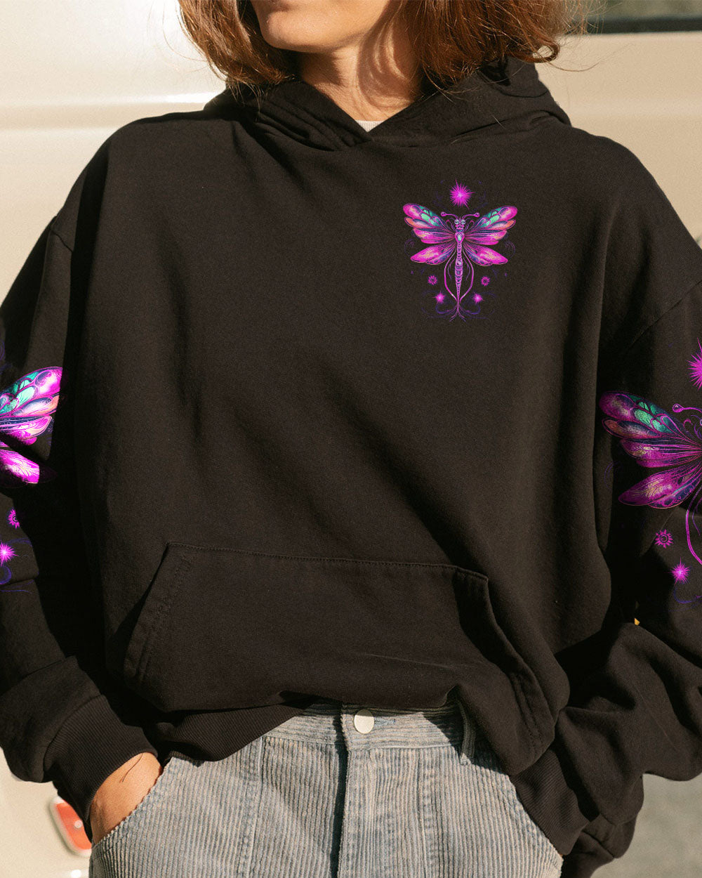 JUST BELIEVE DRAGONFLY ALL OVER PRINT - TY1407231