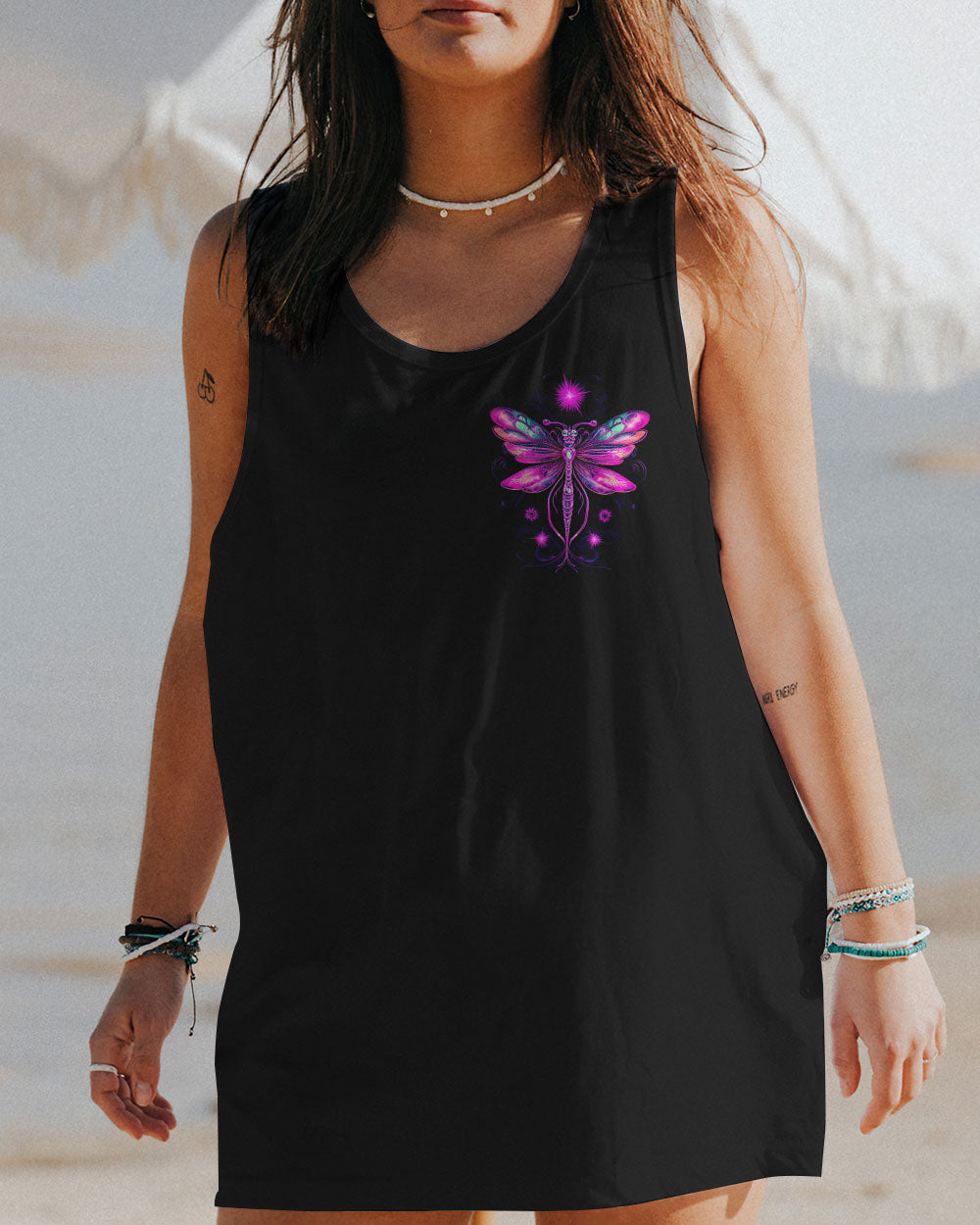 JUST BELIEVE DRAGONFLY ALL OVER PRINT - TY1407231