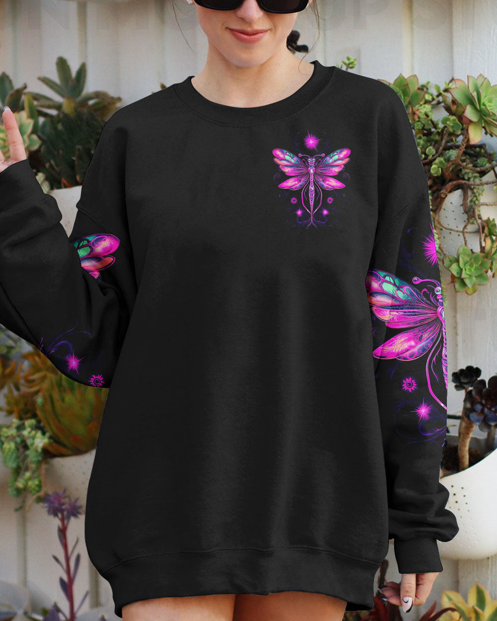 JUST BELIEVE DRAGONFLY ALL OVER PRINT - TY1407231