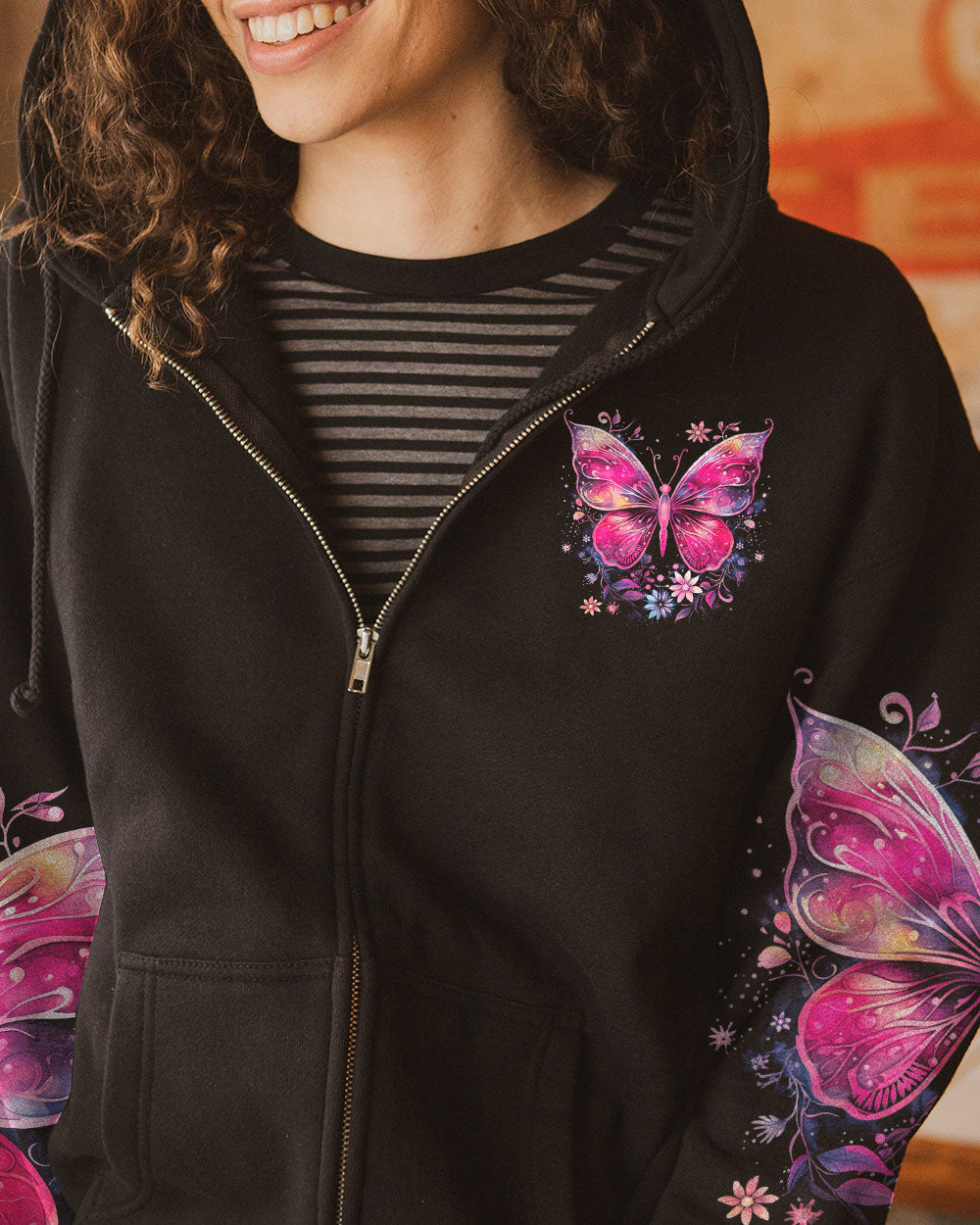 FREE SPIRIT BUTTERFLY ALL OVER PRINT - TY1408231