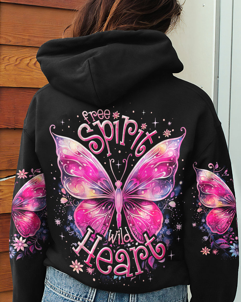 FREE SPIRIT BUTTERFLY ALL OVER PRINT - TY1408231