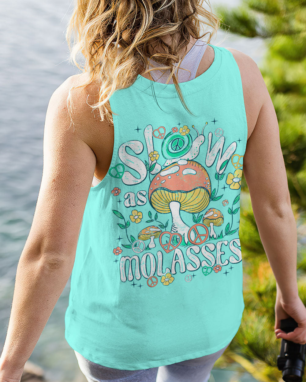 SNAIL SLOW AS MOLASSES ALL OVER PRINT - TY1408231