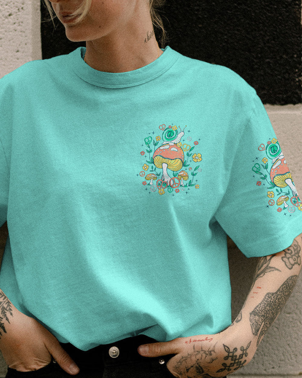 SNAIL SLOW AS MOLASSES ALL OVER PRINT - TY1408231