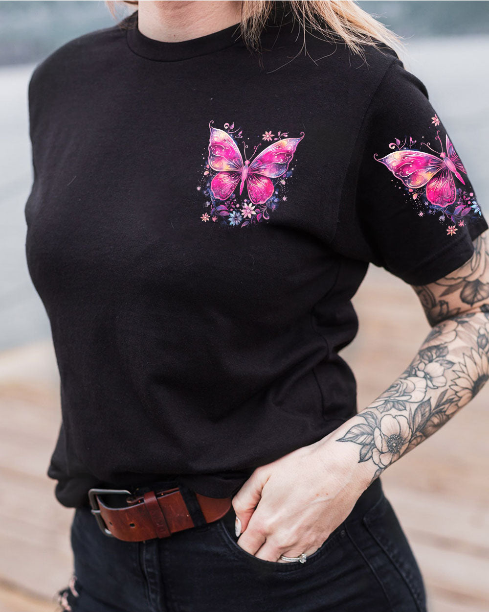 FREE SPIRIT BUTTERFLY ALL OVER PRINT - TY1408231