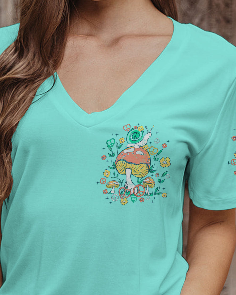 SNAIL SLOW AS MOLASSES ALL OVER PRINT - TY1408231